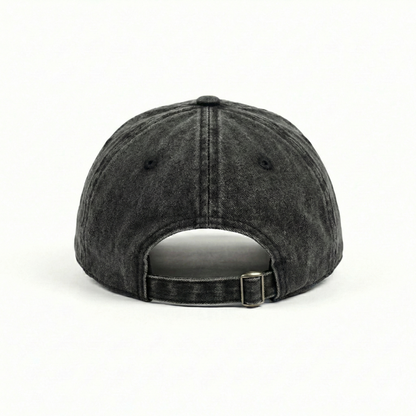 Fortuna Black Washed Cap