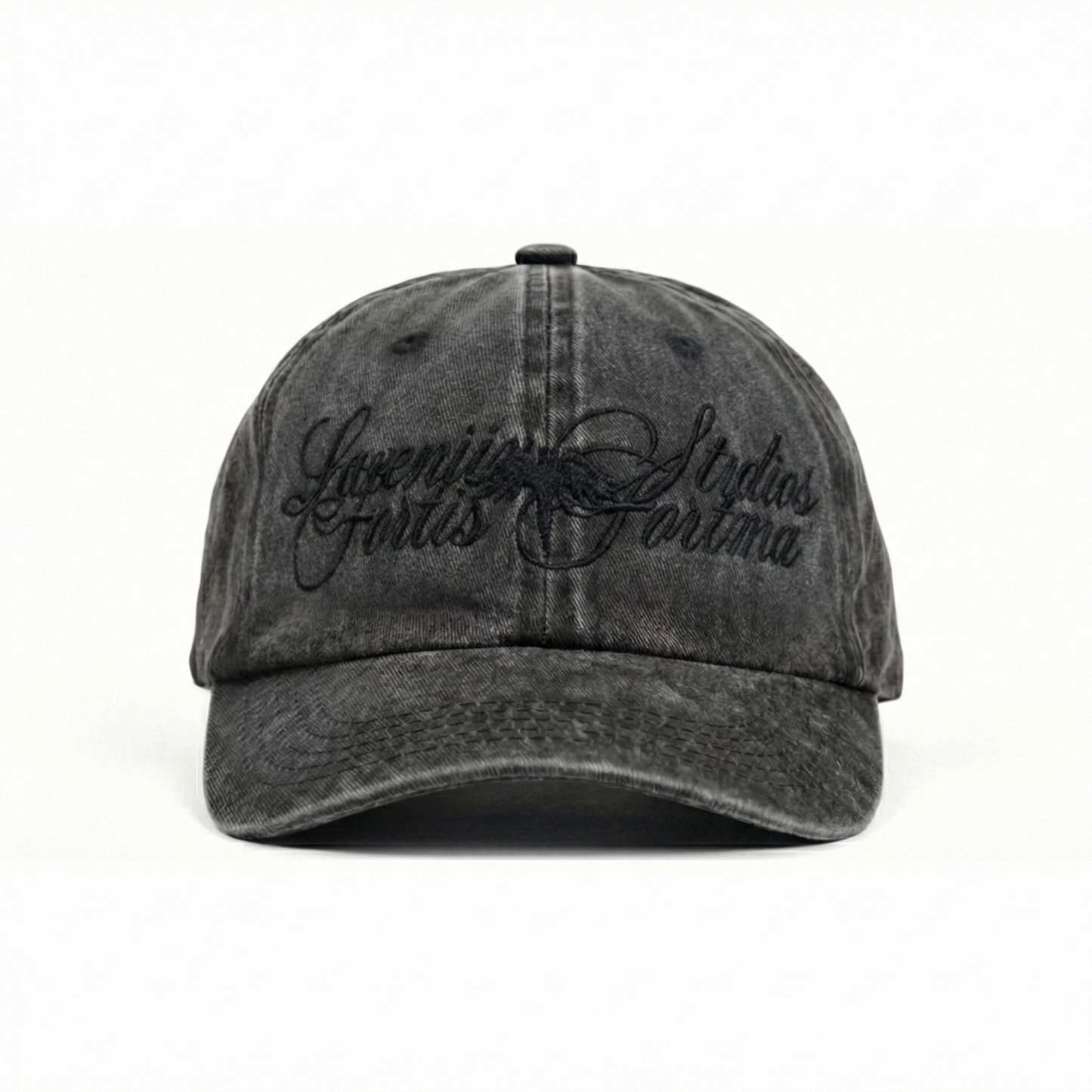 Fortuna Black Washed Cap