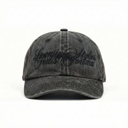 Fortuna Black Washed Cap